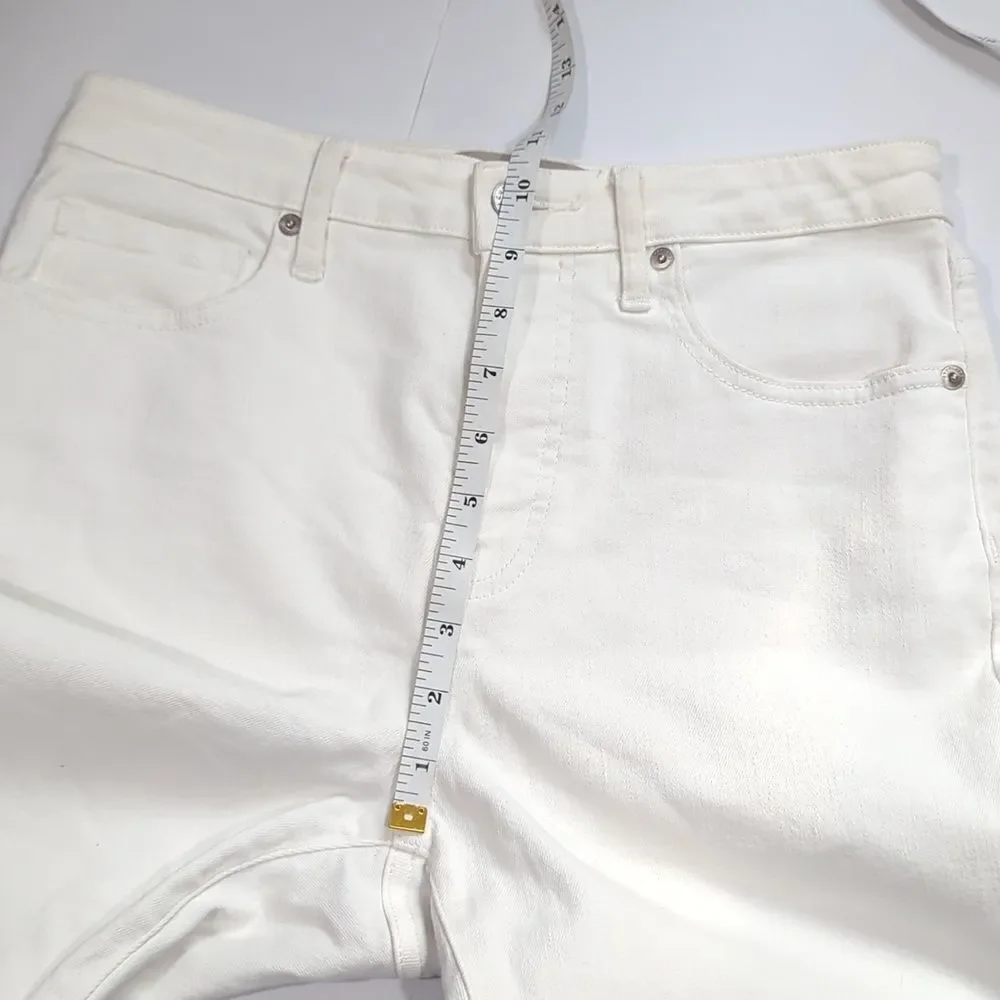 Everlane Jeans Womens 28 White  Curvy High Rise‎ Skinny Jeans